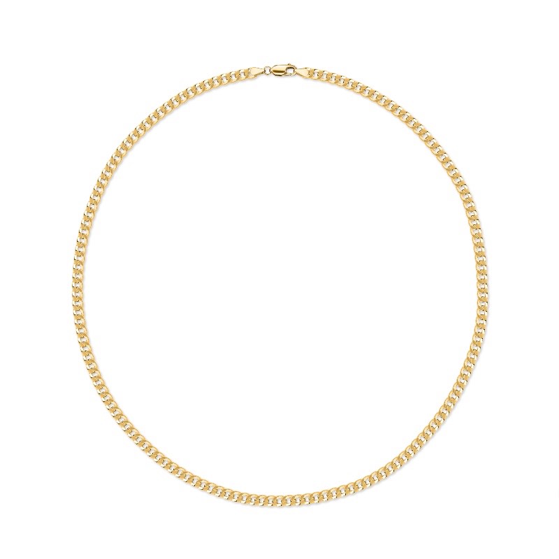 Men's 14K Italian Gold Grumetta Necklace
