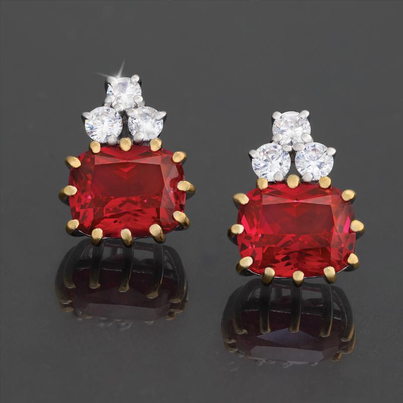 Scienza Ruby Romance Earrings