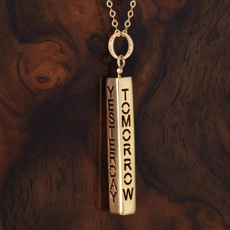 14K Italian Gold Forever Necklace