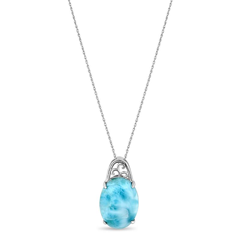 Sea of Love Larimar Pendant