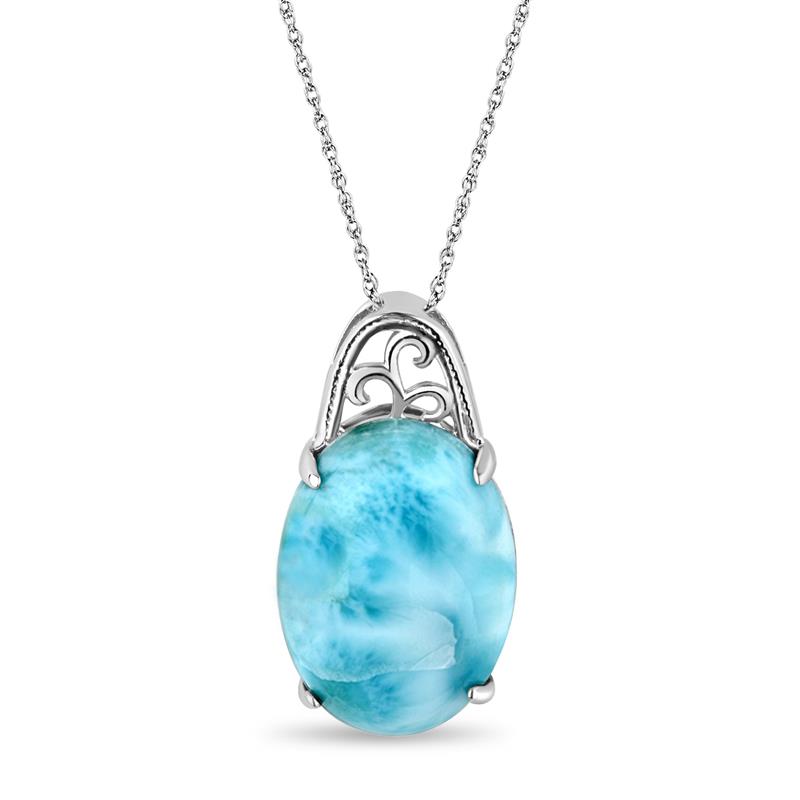 Sea of Love Larimar Pendant
