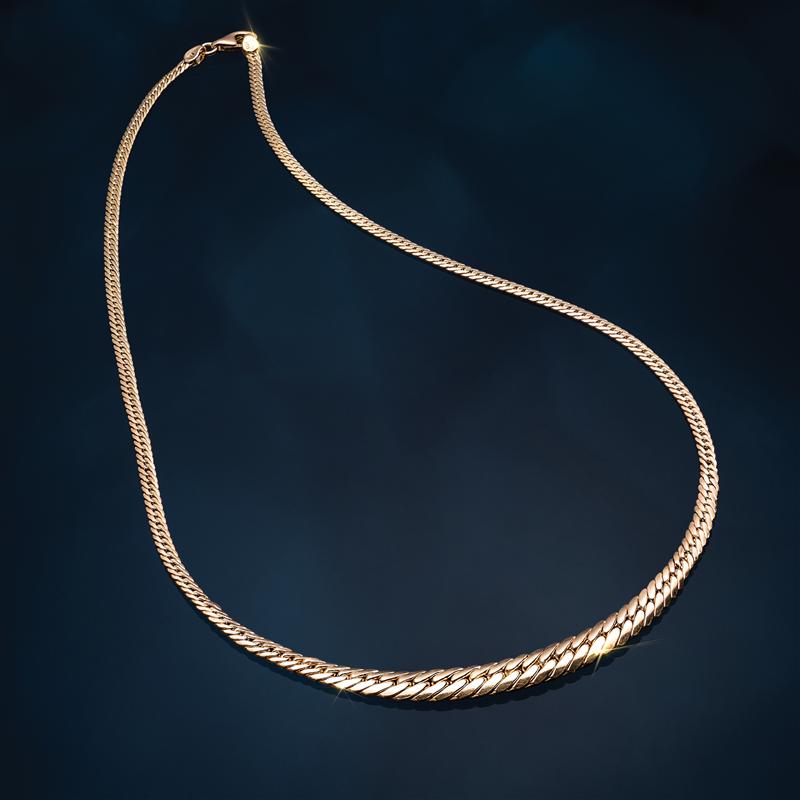 14K Omega d'Oro Necklace
