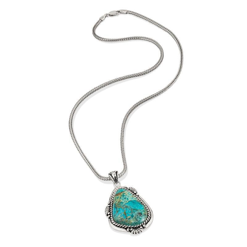 Sedona Turquoise Pendant and 22