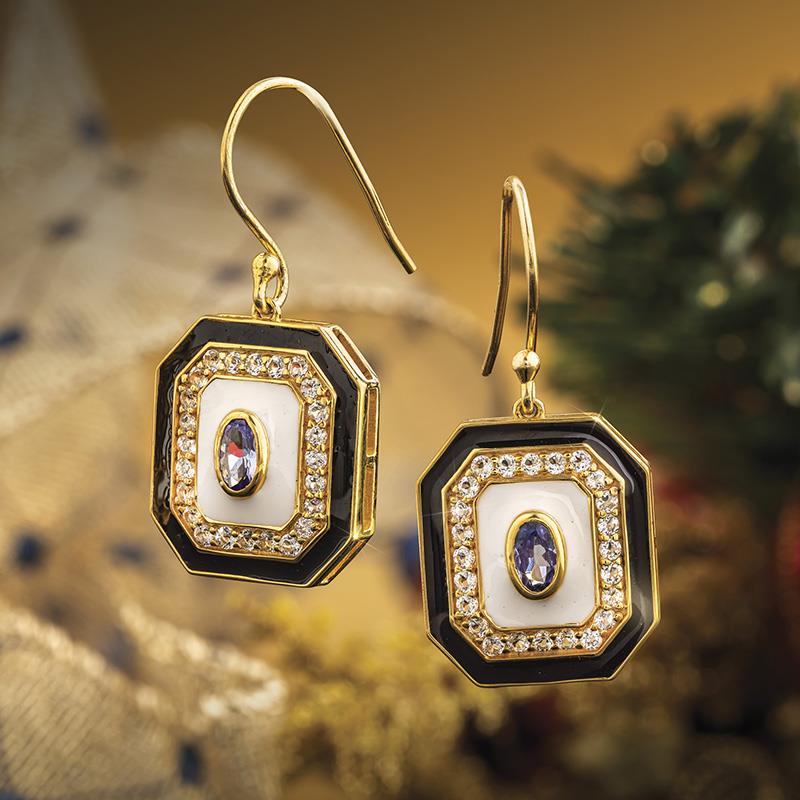 Deco Continental Earrings