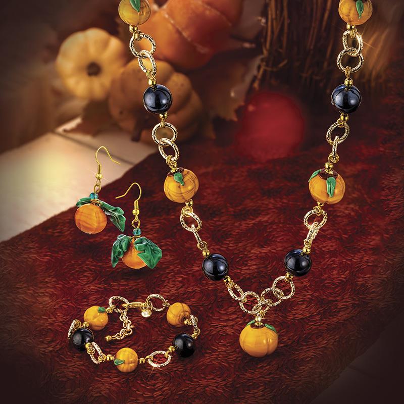 Harvest Garden Murano Glass Set