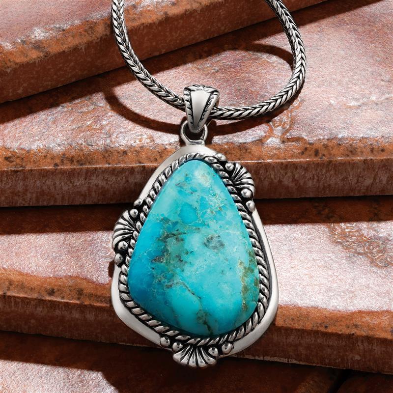 Sedona Turquoise Pendant (26 carats)