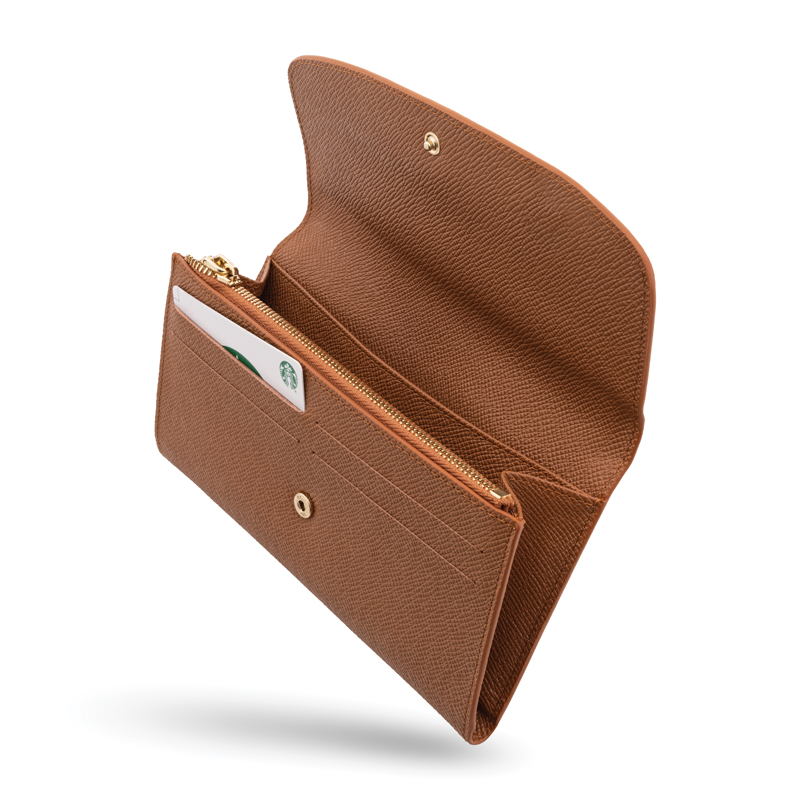 Genuine Italian Leather Wallet (Burgundy)