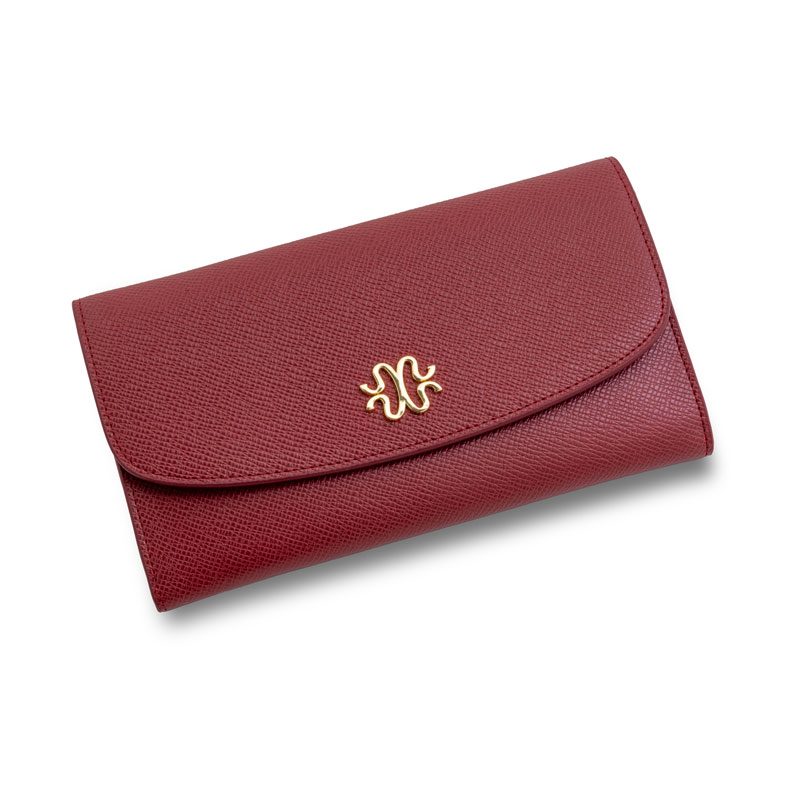 Genuine Italian Leather Wallet (Burgundy)