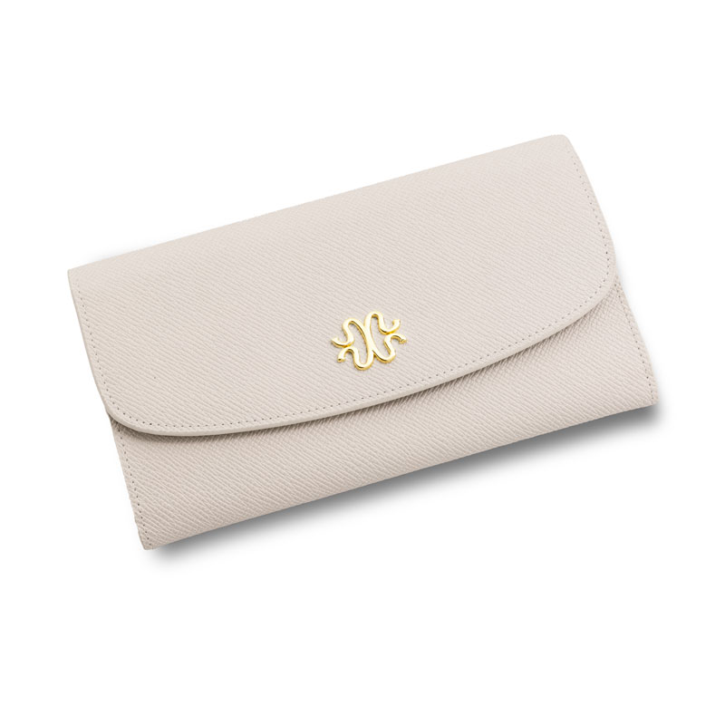 Genuine Italian Leather Wallet (Champagne)
