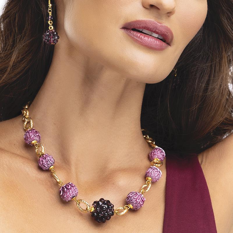 Sangiovese Murano Necklace