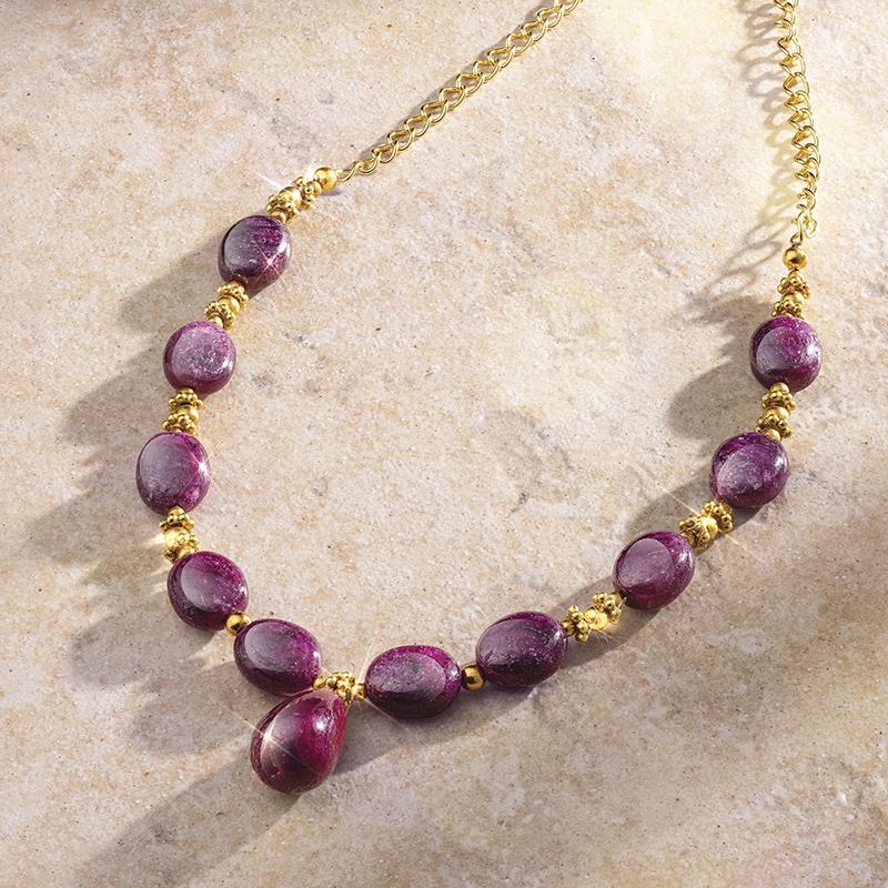 Rosy Prospects Ruby Necklace