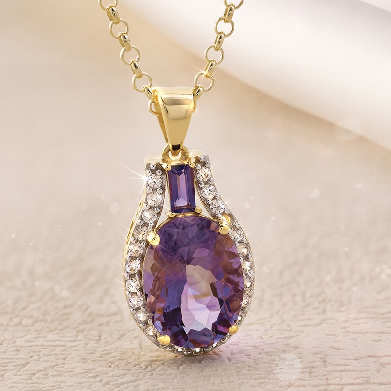 Queen Amethyst Pendant