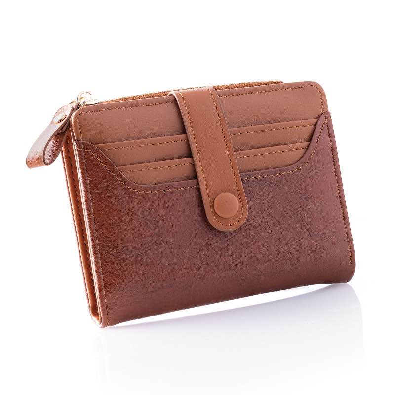 Claire Bifold Wallet (Saddle)