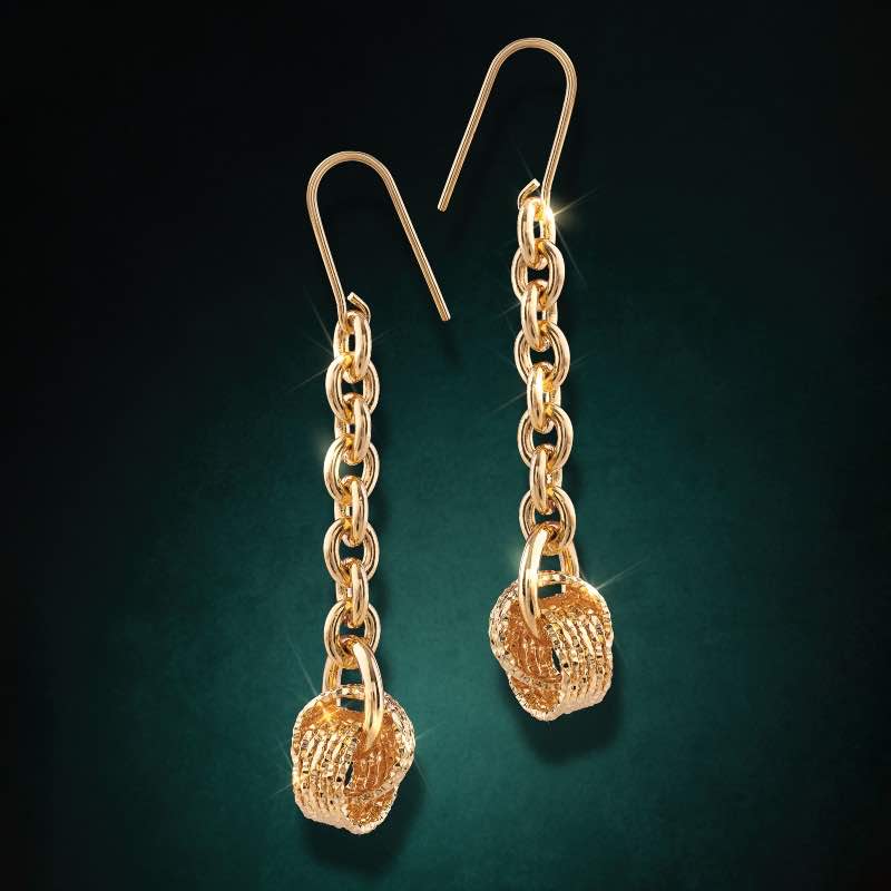 Italian Knot Earrings