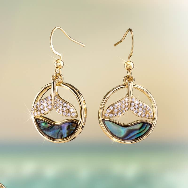 Cape Cod Abalone Earrings