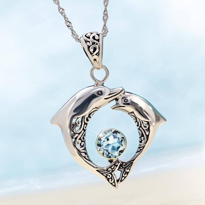 Women's Balinese Dolphin Pendant