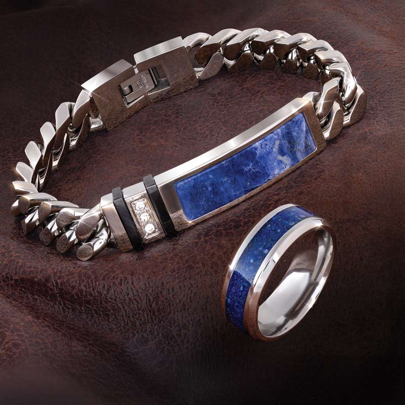 Rock Solid Intelligence Bracelet & Ring