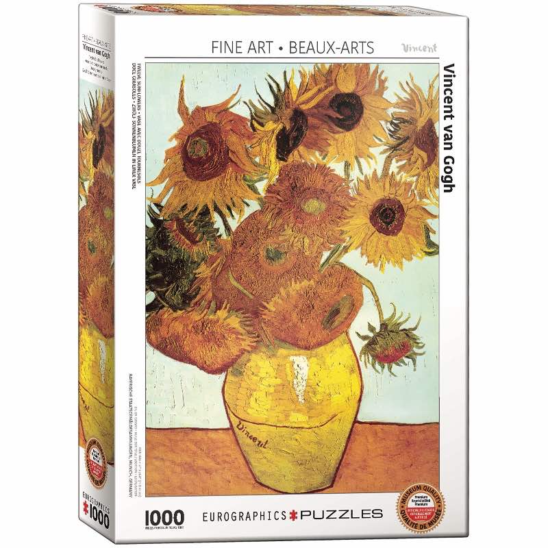 Van Gogh 1000-Piece Sunflower Jigsaw Puzzle