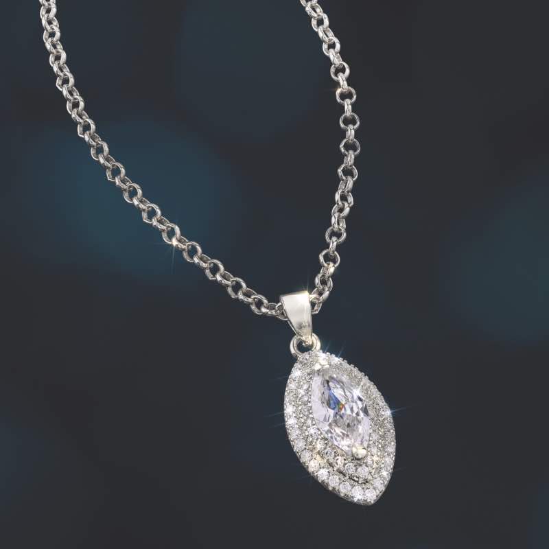 Mirador Marquise Pendant