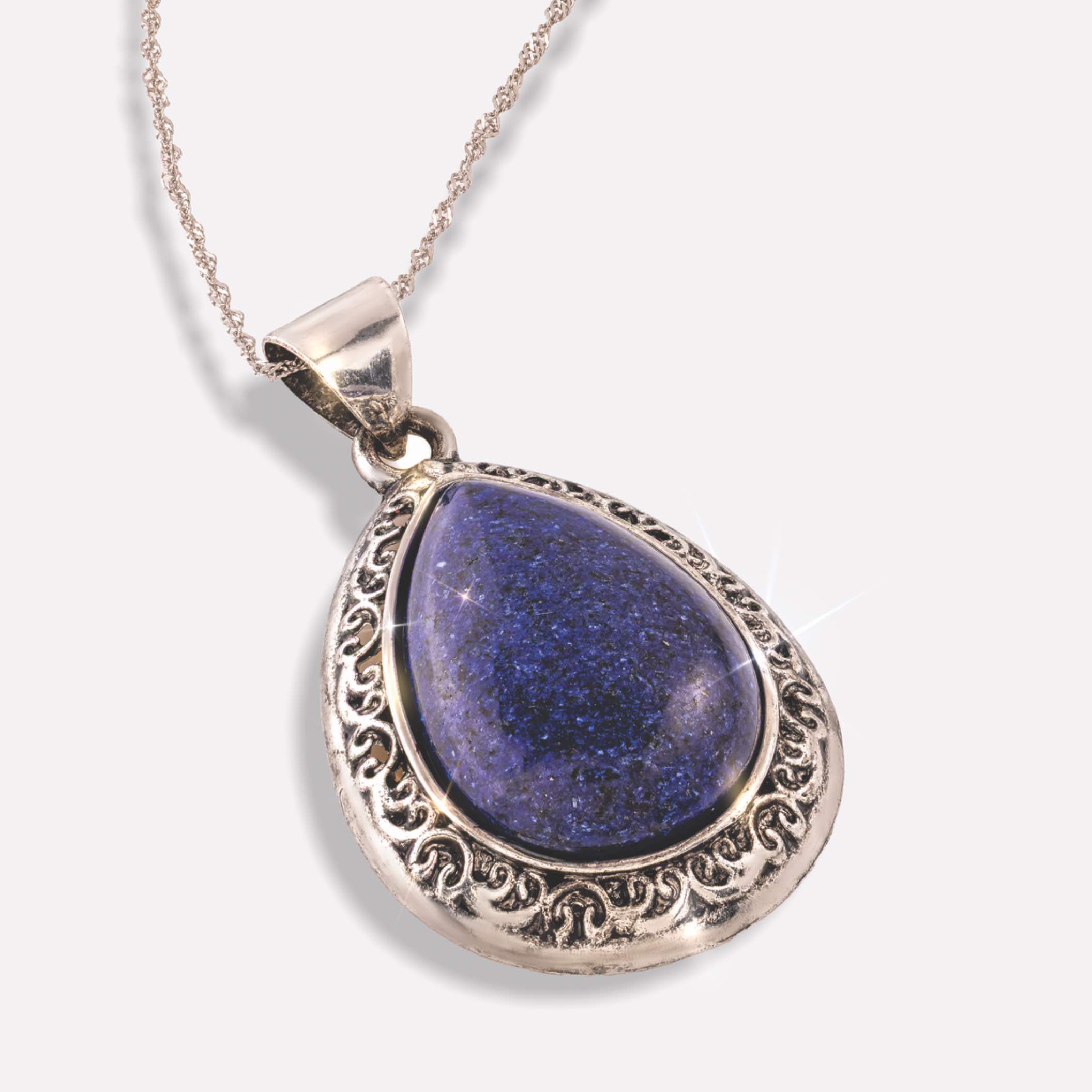 Luxurious Lapis Pendant