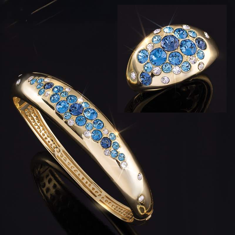 Italian Venice Grand Canal Bangle & Ring