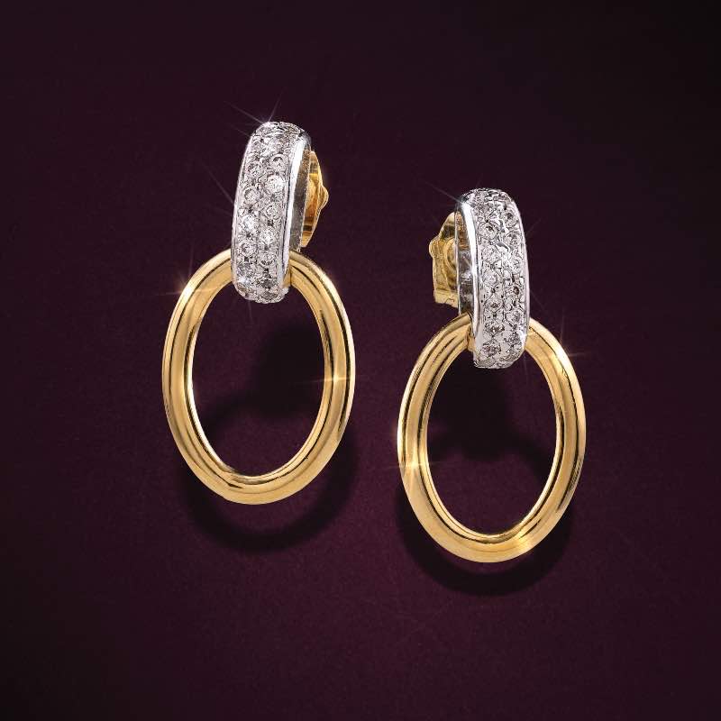 Italian Link Earrings