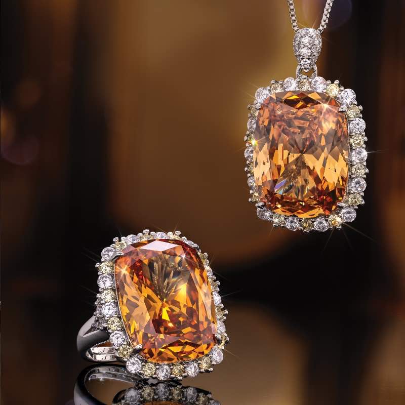 Arancia Necklace and Ring