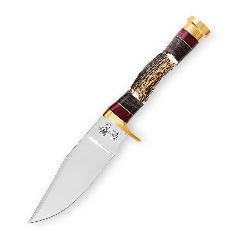 Stag Hunter Knife plus FREE 30x60 HD Pocket Binocular