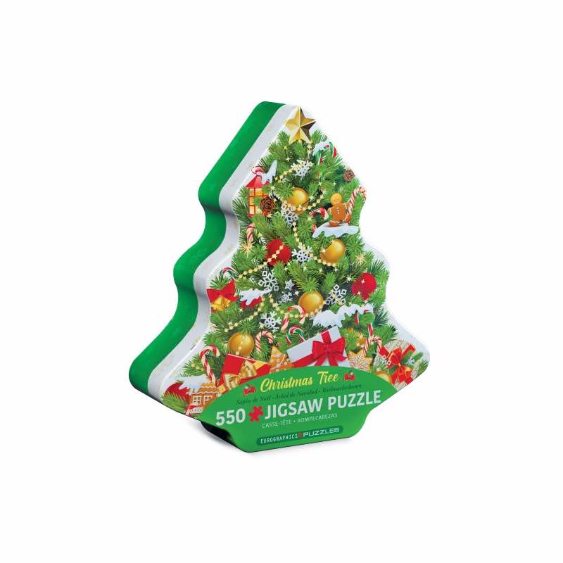 Christmas Tree Tin Puzzle