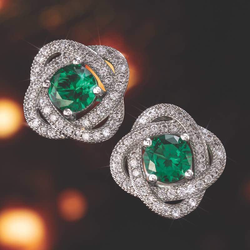 Supernova Earrings (Green)