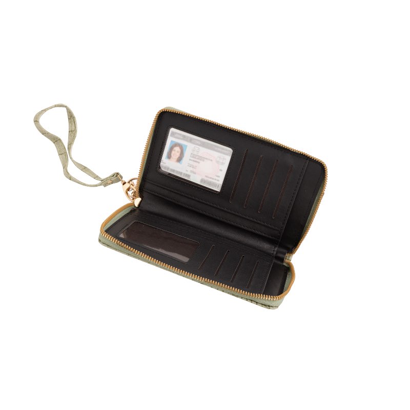 Compact Chic Wallet (green)