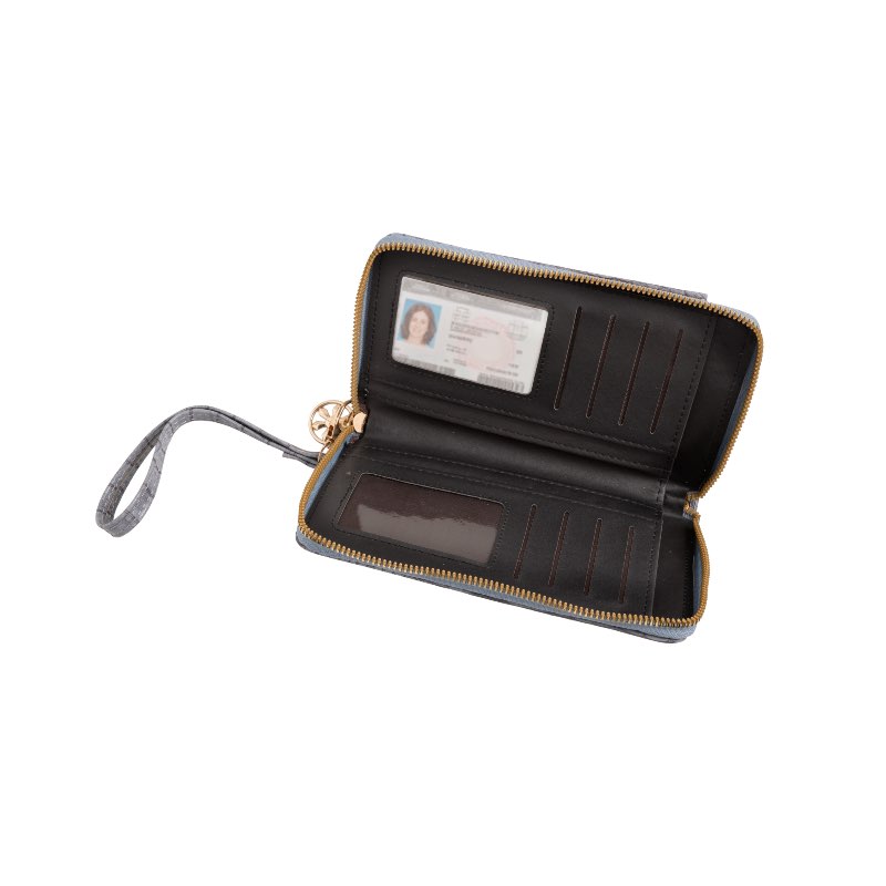 Compact Chic Wallet (blue)