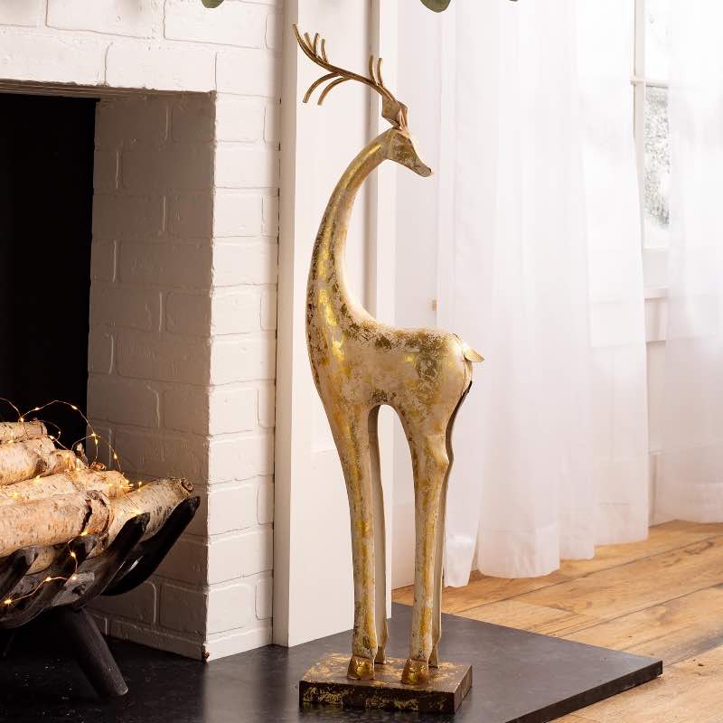 Deer Statue (Neck Turned)
