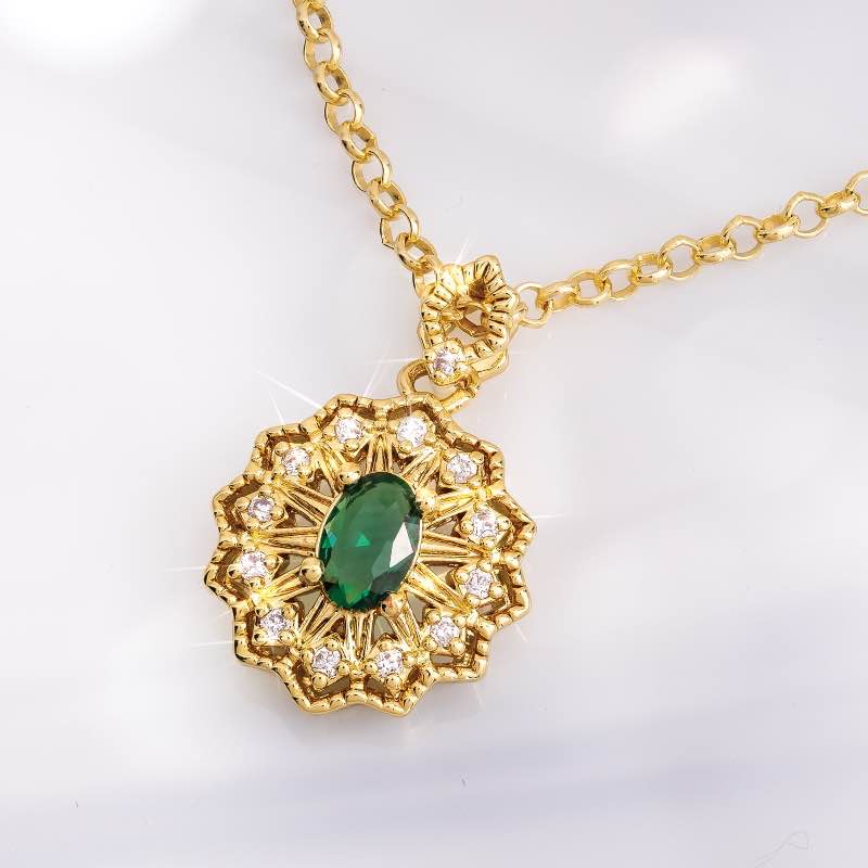The Perfect Gift Emerald Pendant