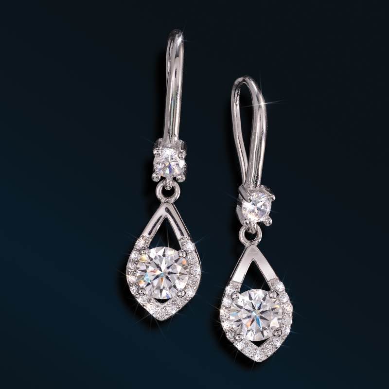Perfect Gift Moissanite Earrings