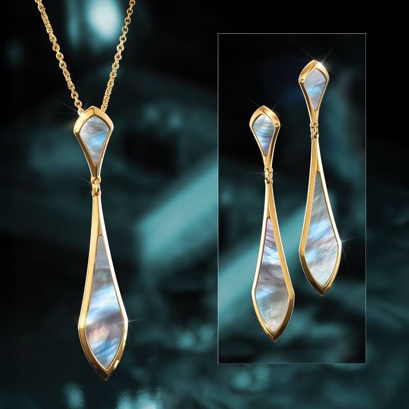 The Tuscan Tide Necklace & Earrings