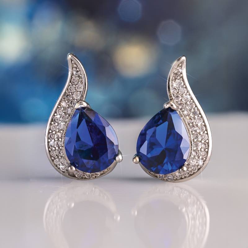 Blue Opulence Earrings