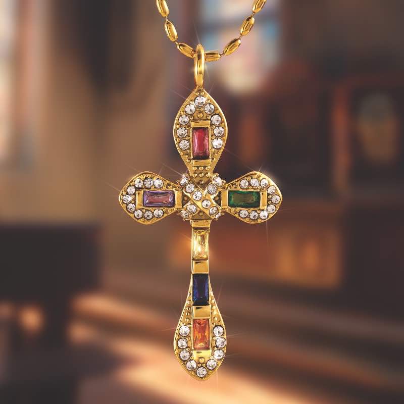Renaissance Cross Necklace