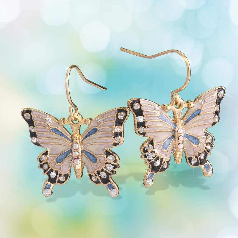 Parisian Butterfly Reverie Earrings