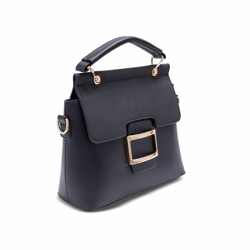 Runway Vegan Handbag (Black)
