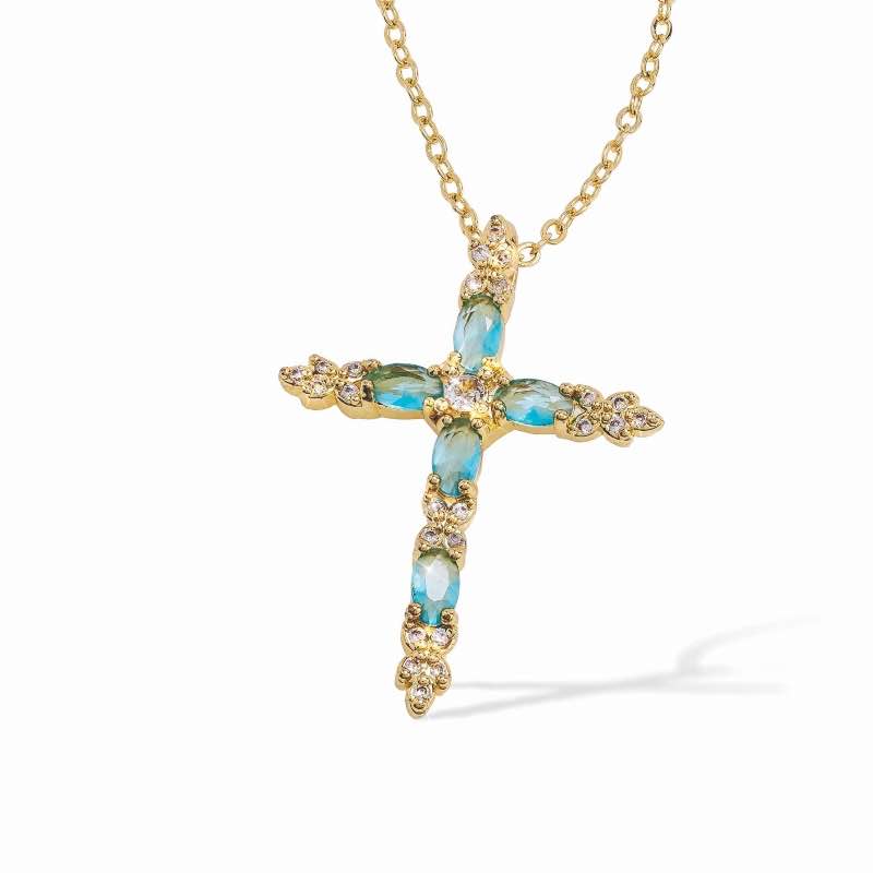 Celestial Cross Necklace