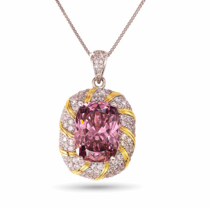 Lavender Dream DiamondAura Necklace