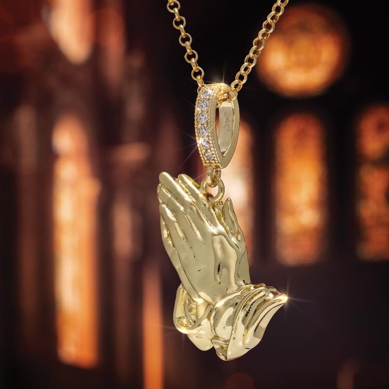 Prayer Pendant and Chain