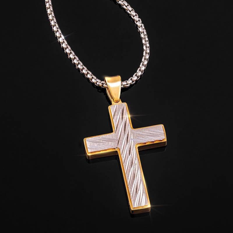 Men's Stronghold Cross Necklace
