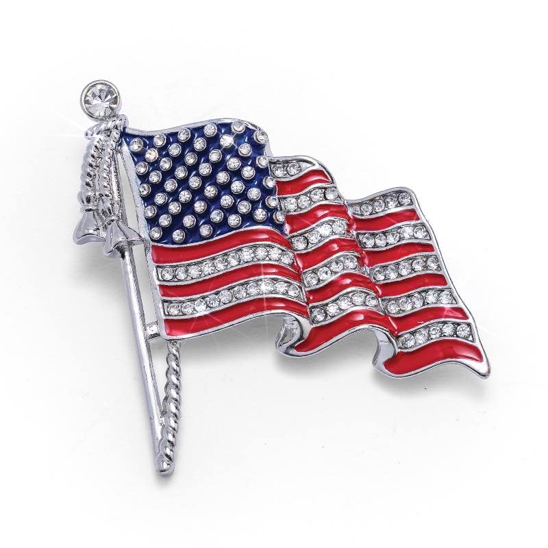 Grand Old Flag Flag Brooch