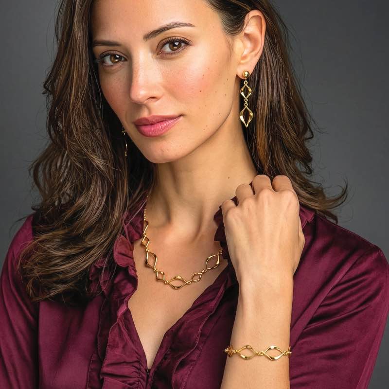 Italian Firenze Twist Bracelet