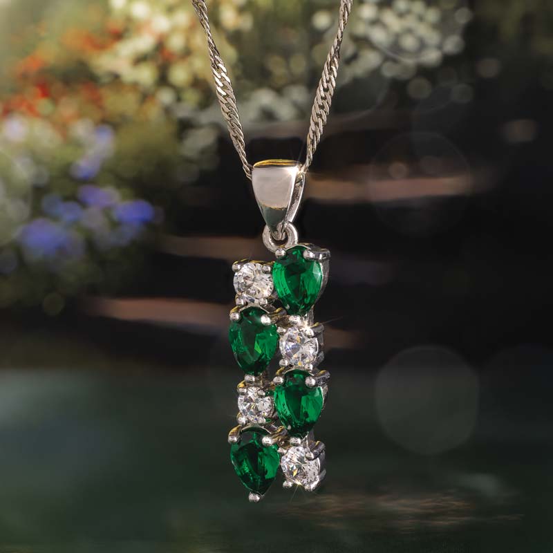 Garden Glow DiamondAura Necklace