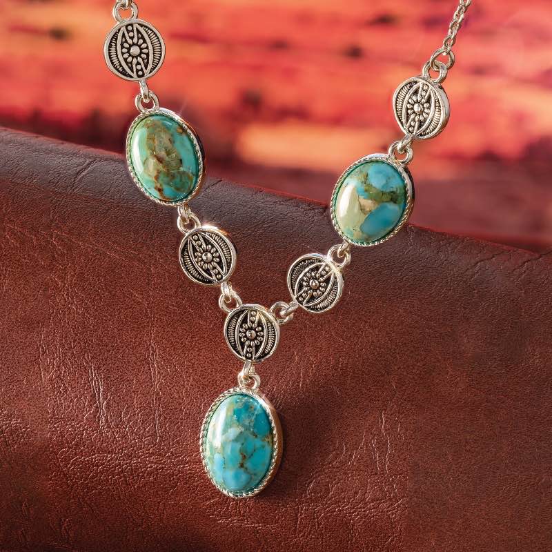 Southwestern Splendor Turquoise Necklace