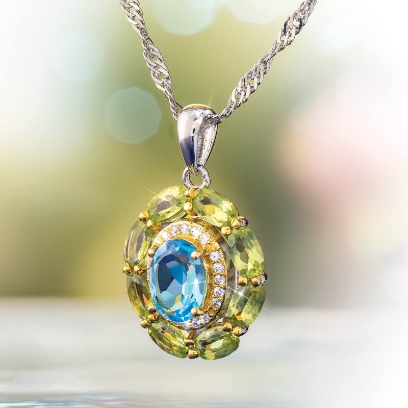 Spring Awakening Ring, Pendant and Chain