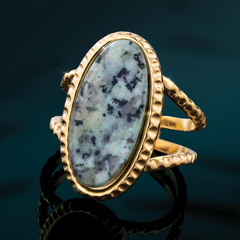African Turquoise Ring